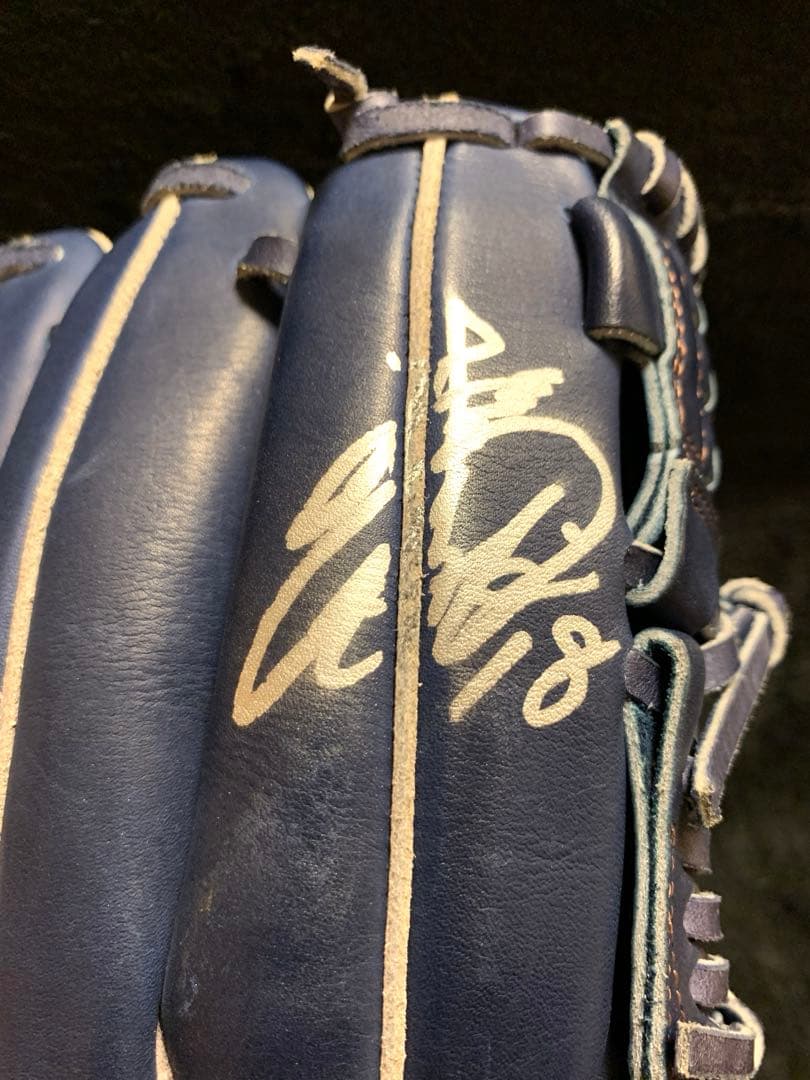 【希少】松坂大輔モデル/サイン入り/信義作/MIZUNO Pro/ビッグM