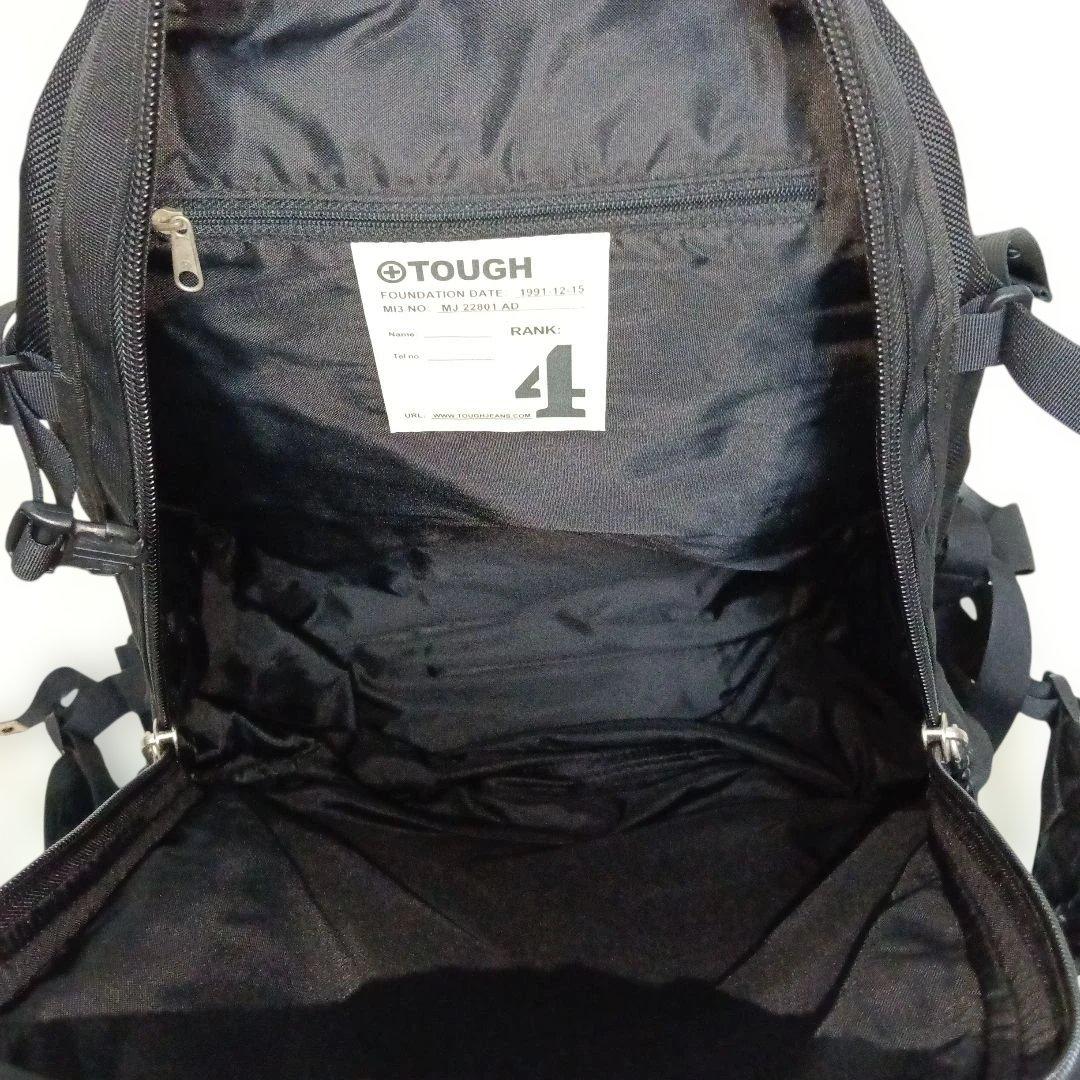 TOUGH jeansmith バックパック アルミプレート バイカー