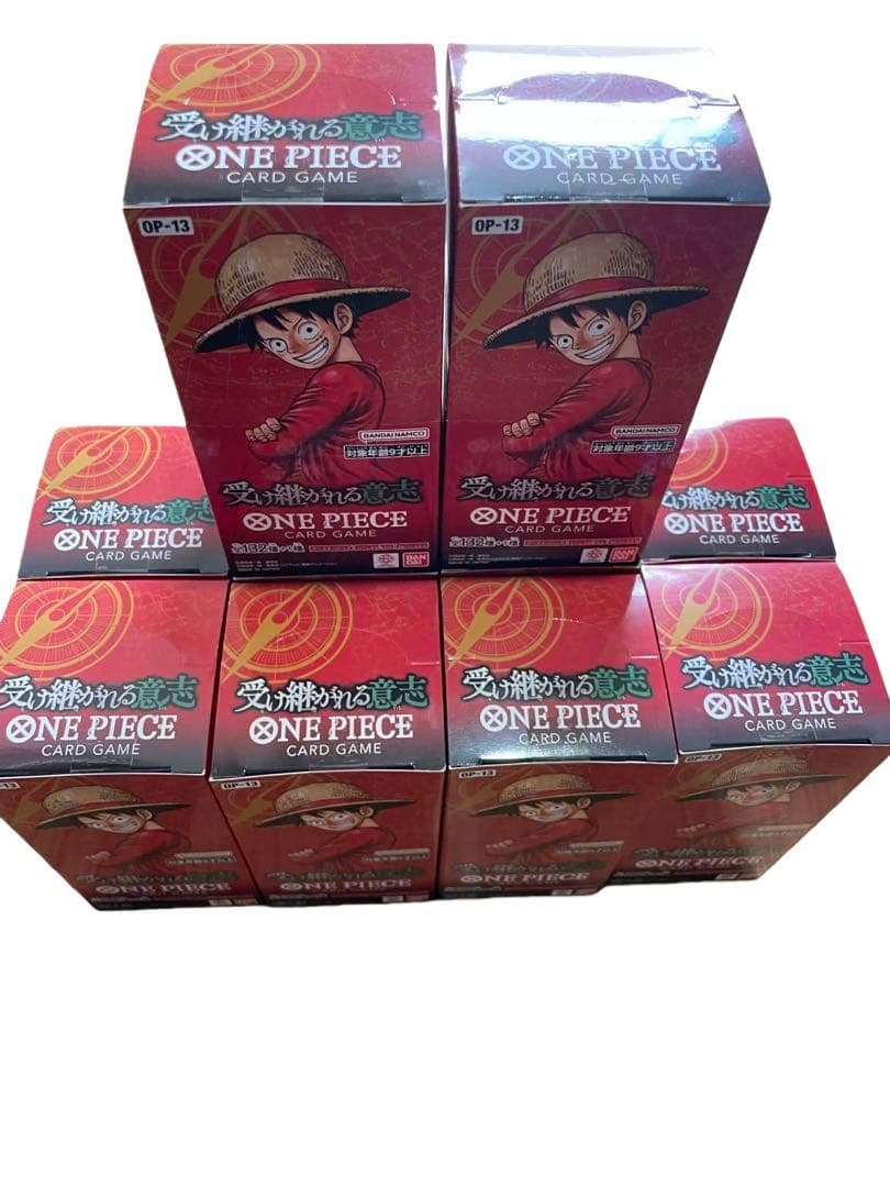 ワンピースカード☆受け継がれる意志☆10BOX☆テープ付き