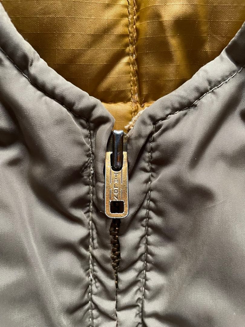 50's eddie bauer Down ダウンベスト サイズ40 ベージュ