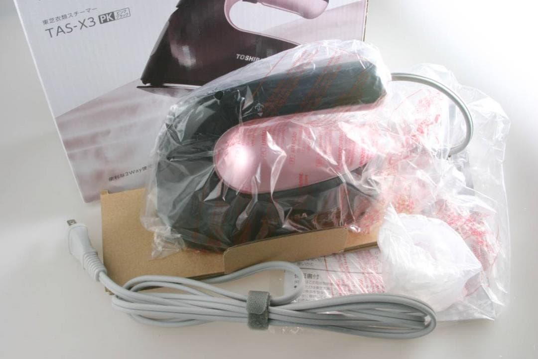 コンパクト toshiba 東芝 スチーマー スチーム アイロン TAS-X3