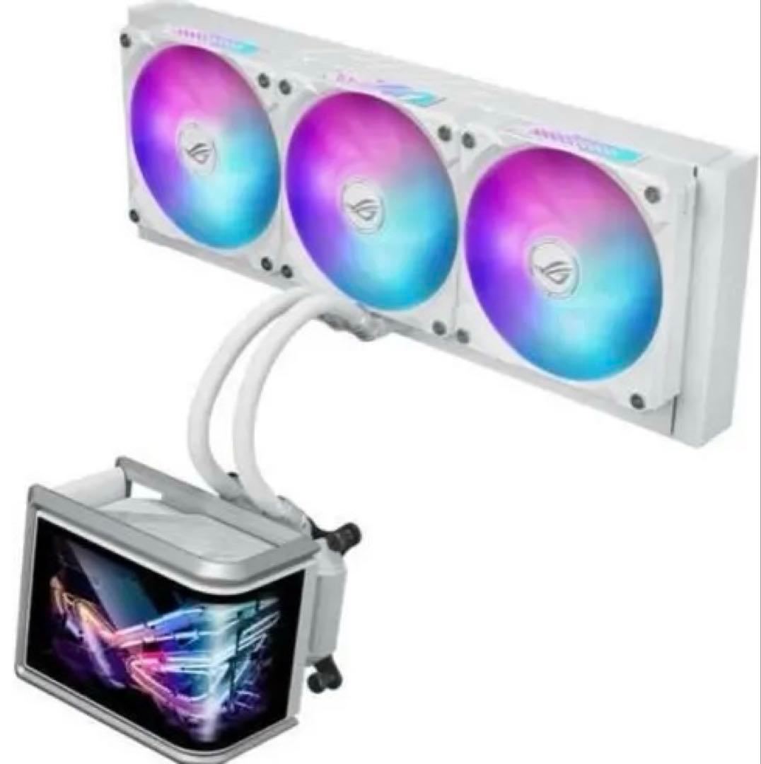 PC用ファン・クーラー ROG Ryuo IV SLC 360 ARGB White Edition