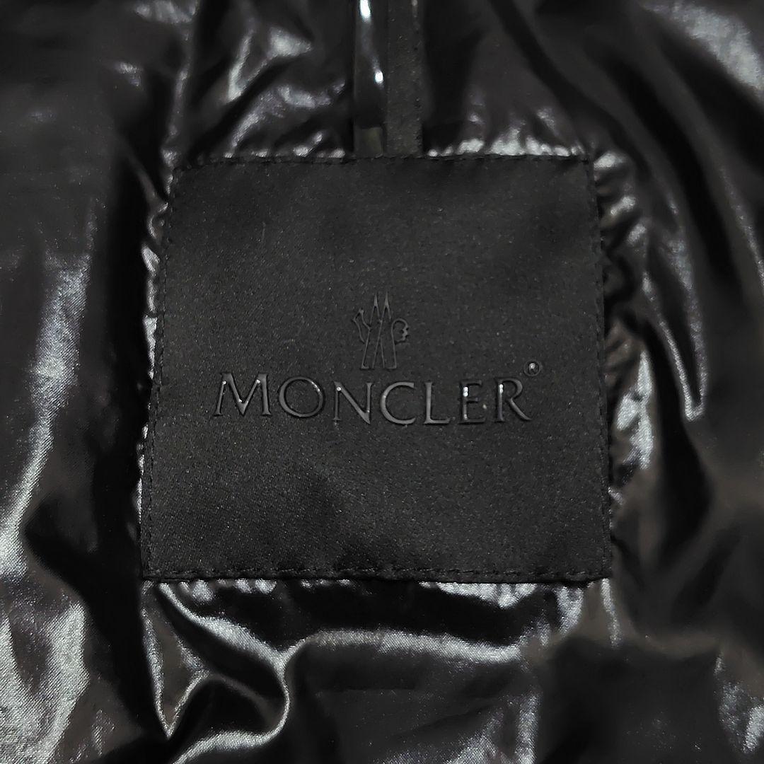 モンクレール Koror ダウンベスト メンズ マットブラック サイズ1