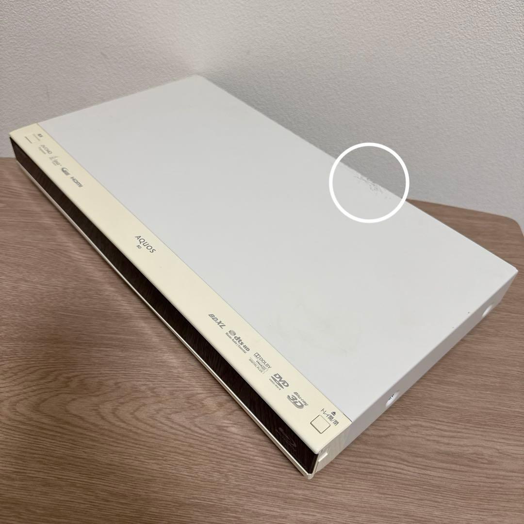 送料込 SHARP 500GB 2チューナー ブルーレイレコーダー AQUOS