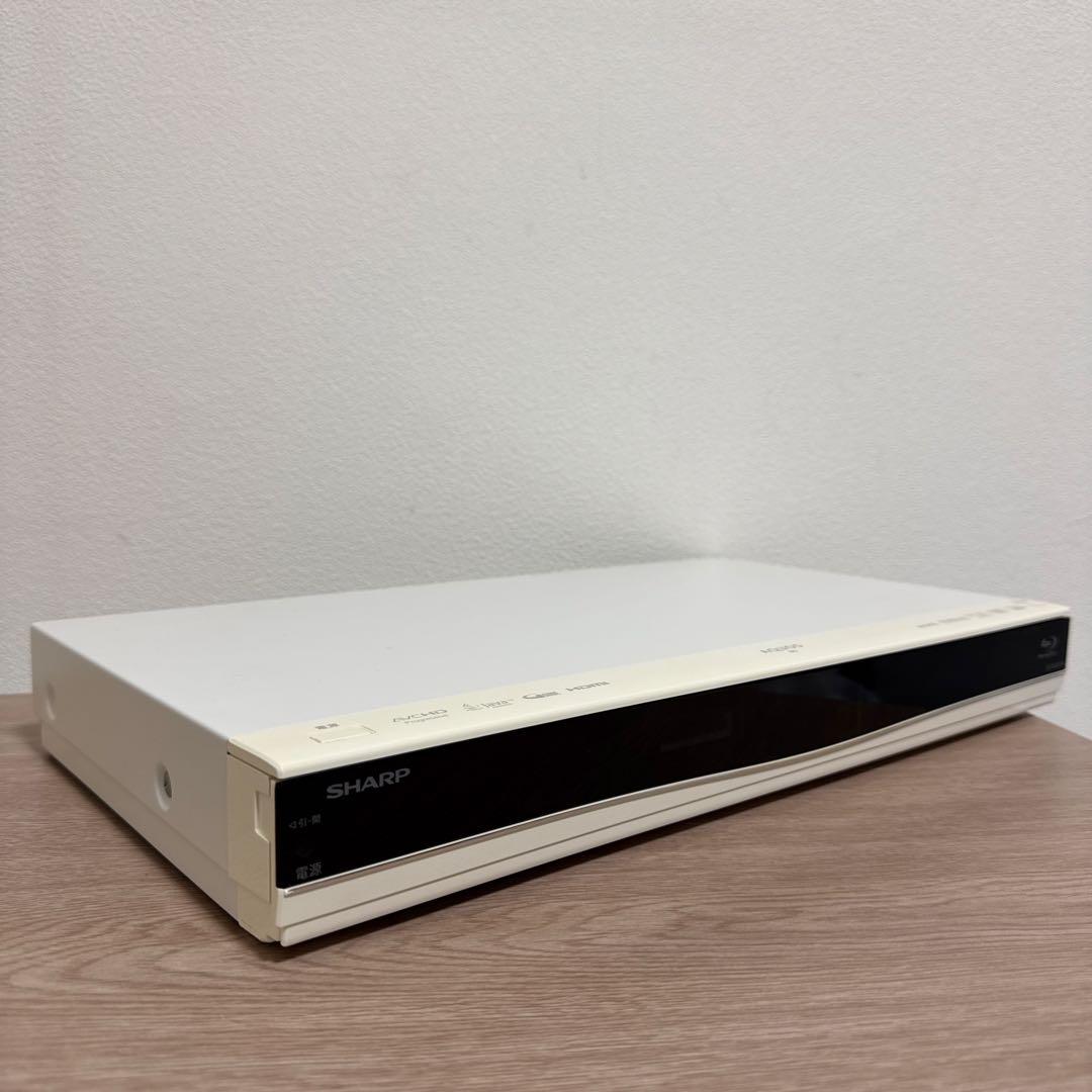 送料込 SHARP 500GB 2チューナー ブルーレイレコーダー AQUOS