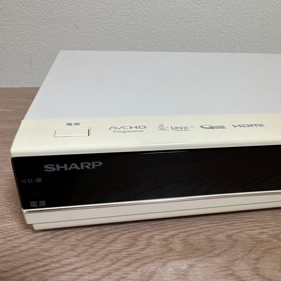 送料込 SHARP 500GB 2チューナー ブルーレイレコーダー AQUOS