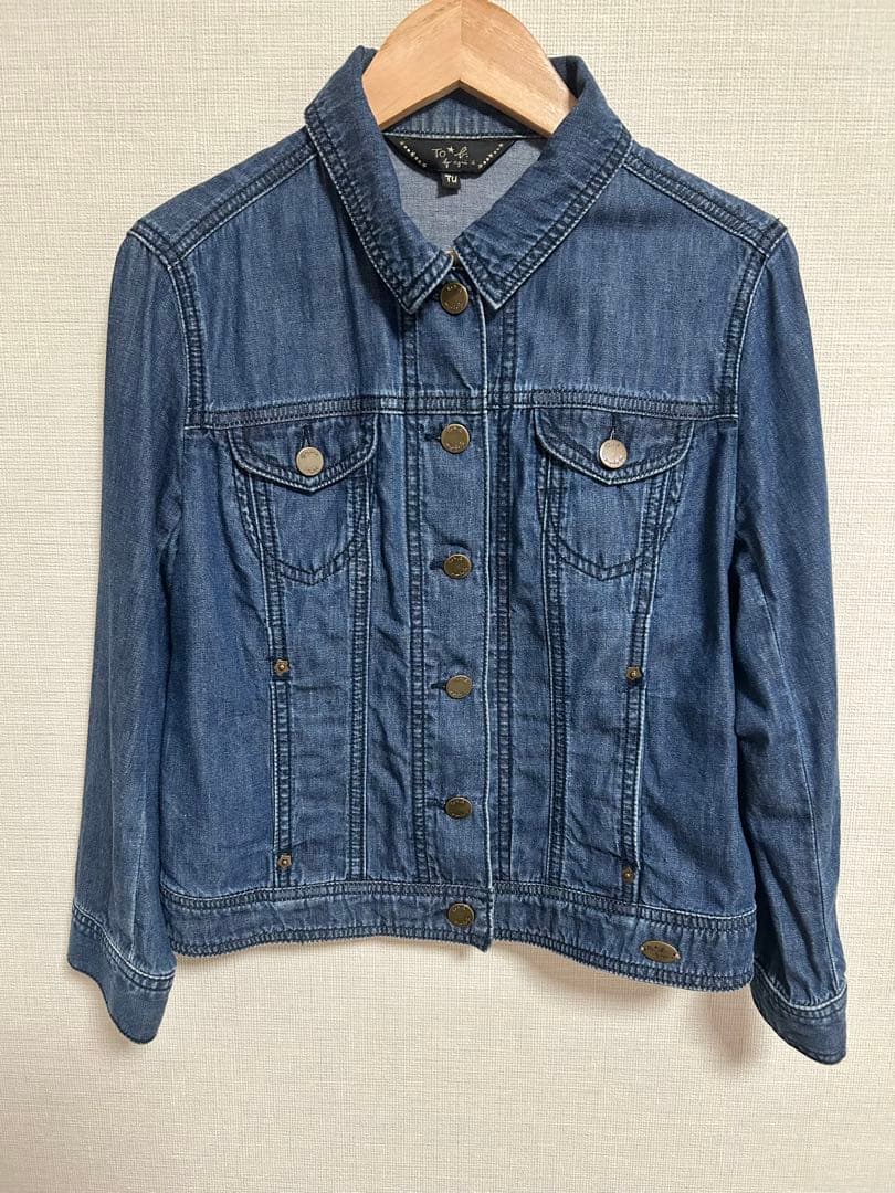 To b. by agnes b. トゥービーバイアニエスベー　デニムジャケット