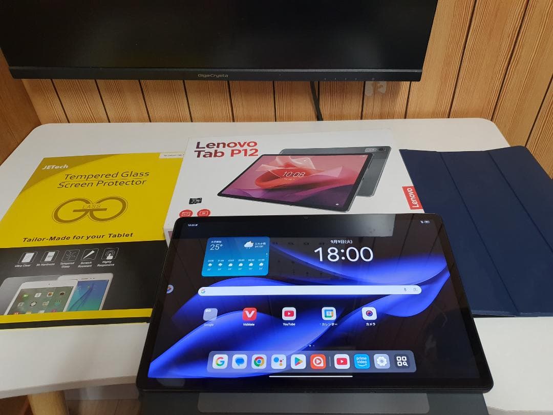 美品 Lenovo Tab P12 128gb+32gb sdcard+case