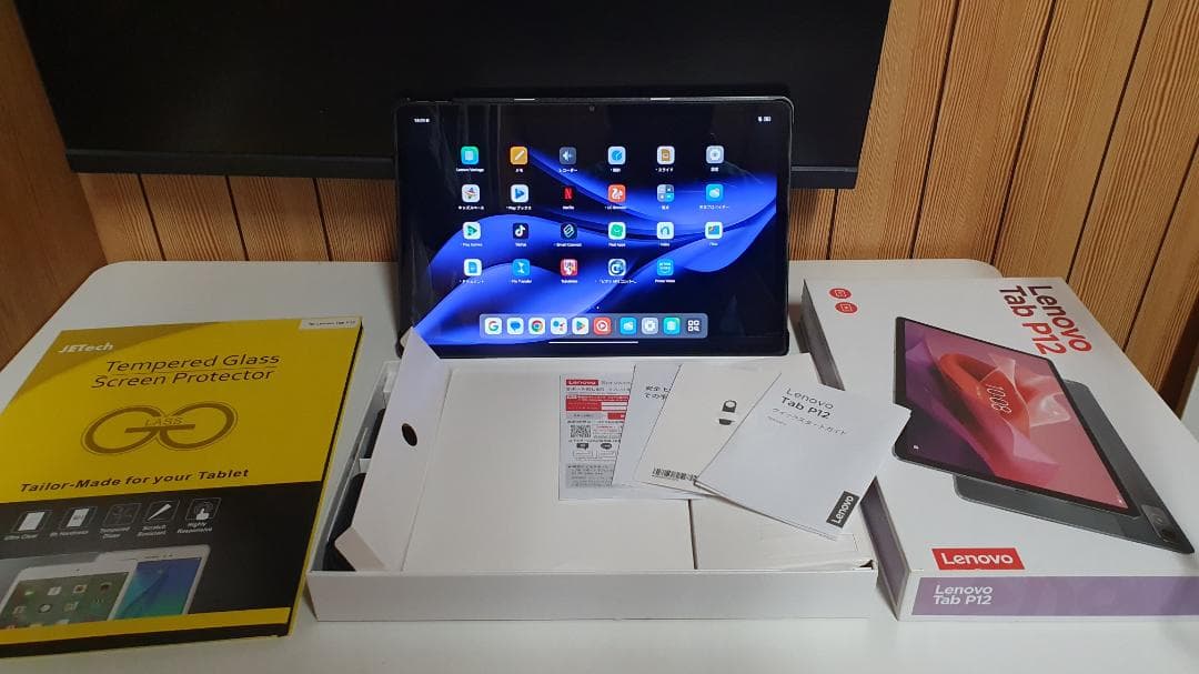 美品 Lenovo Tab P12 128gb+32gb sdcard+case