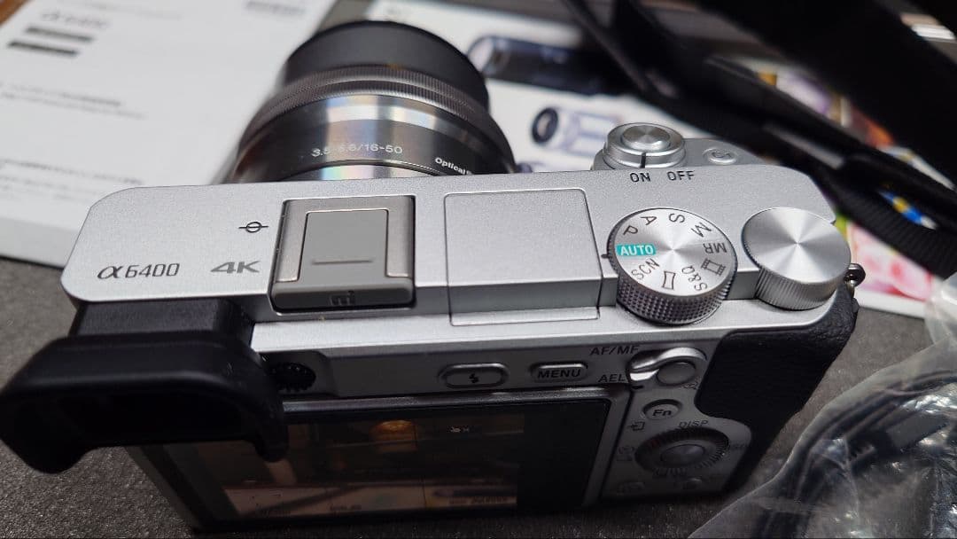 SONY α6400 ミラーレス一眼 シャッター回数658回