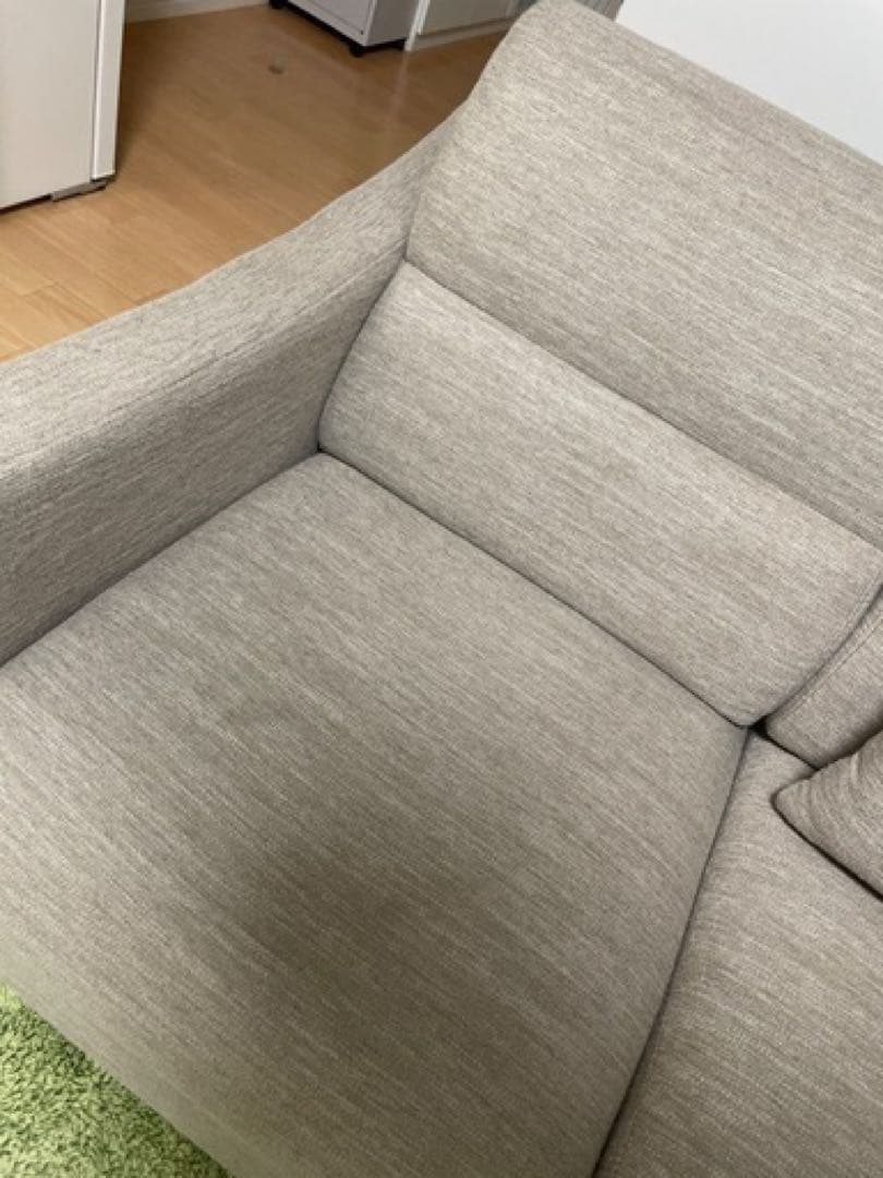 ニトリ　ファブリックソファ　2人掛け