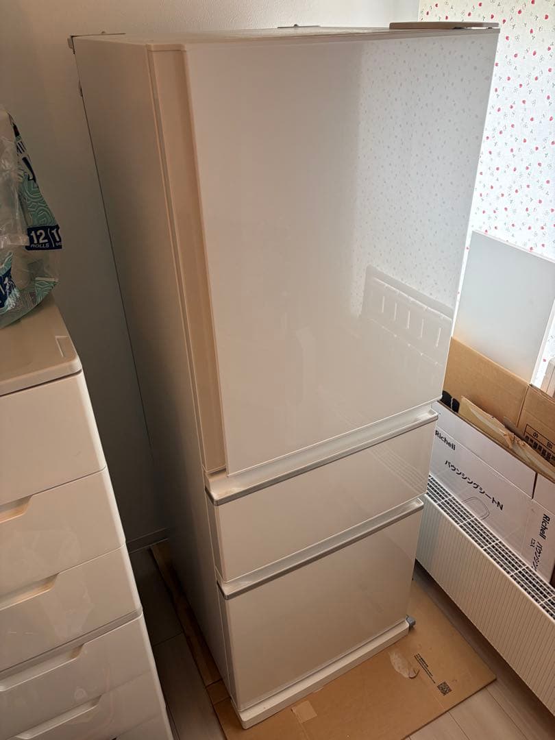 【札幌市引取限定】三菱電機 MR-CX33H-W 冷蔵庫 330L