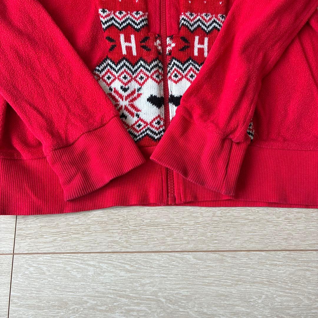 hyoma うさぎのポケットパーカー