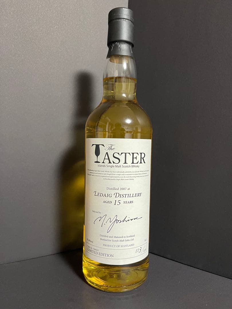 The Taster Ledaig 15年 限定版　ウイスキー　レダイグ