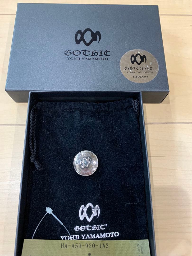 ヨウジヤマモト SILVER950 23MM HAIR RUBBER