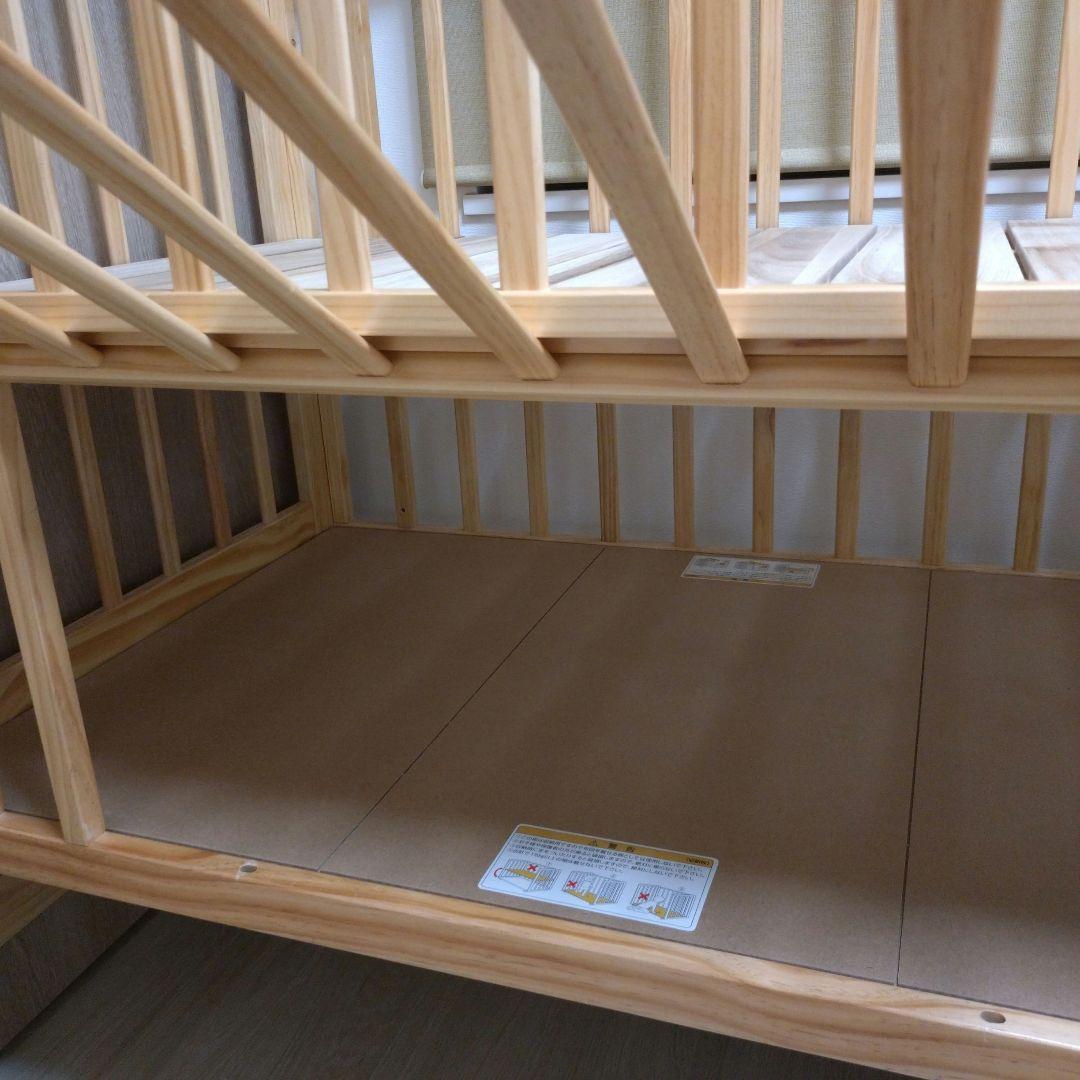 【送料込】カトージ KATOJI ベビーベッド ハイタイプ レギュラー