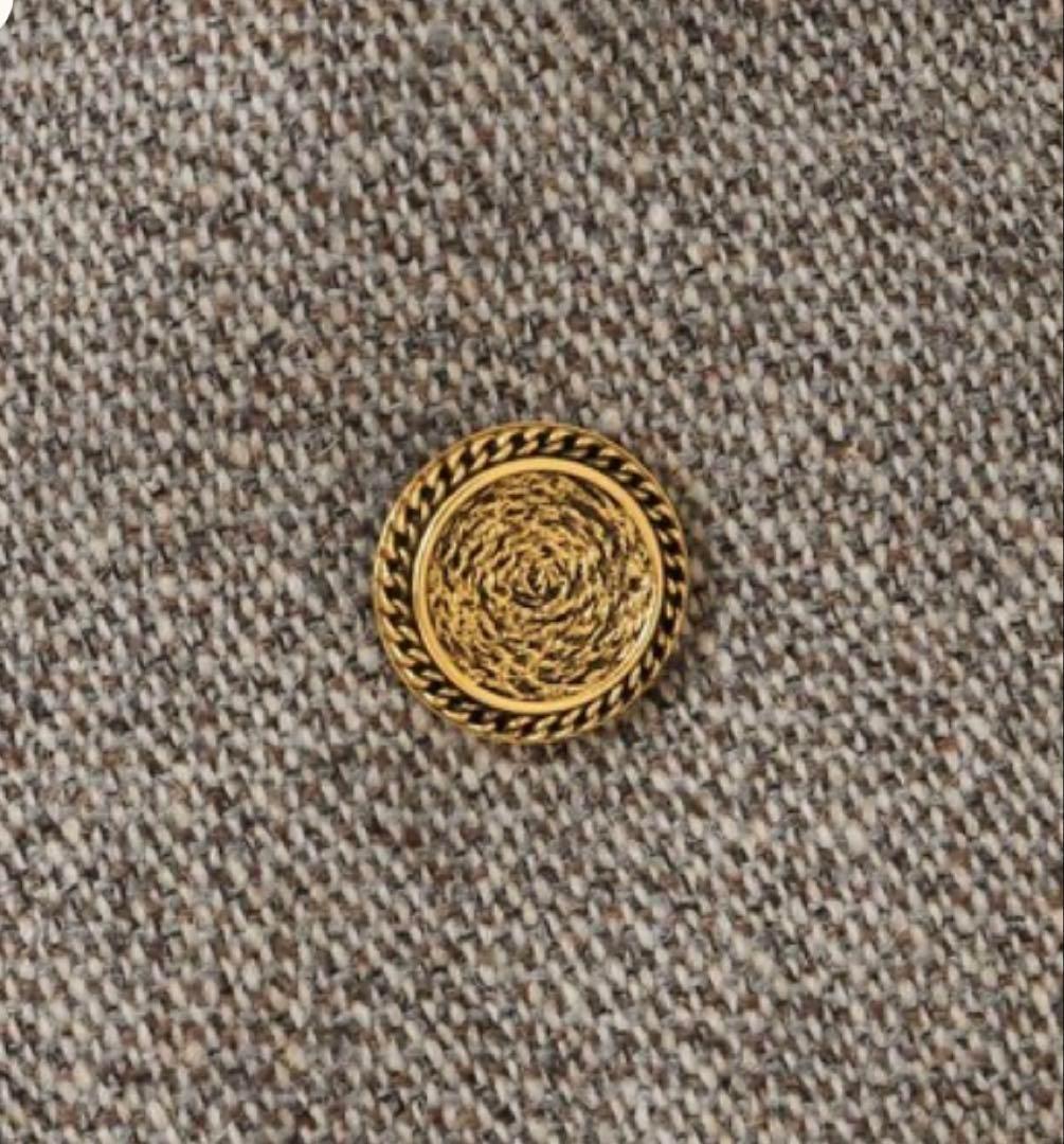 新品IENA LA BOUCLE 杢ツイード テーラードジャケット