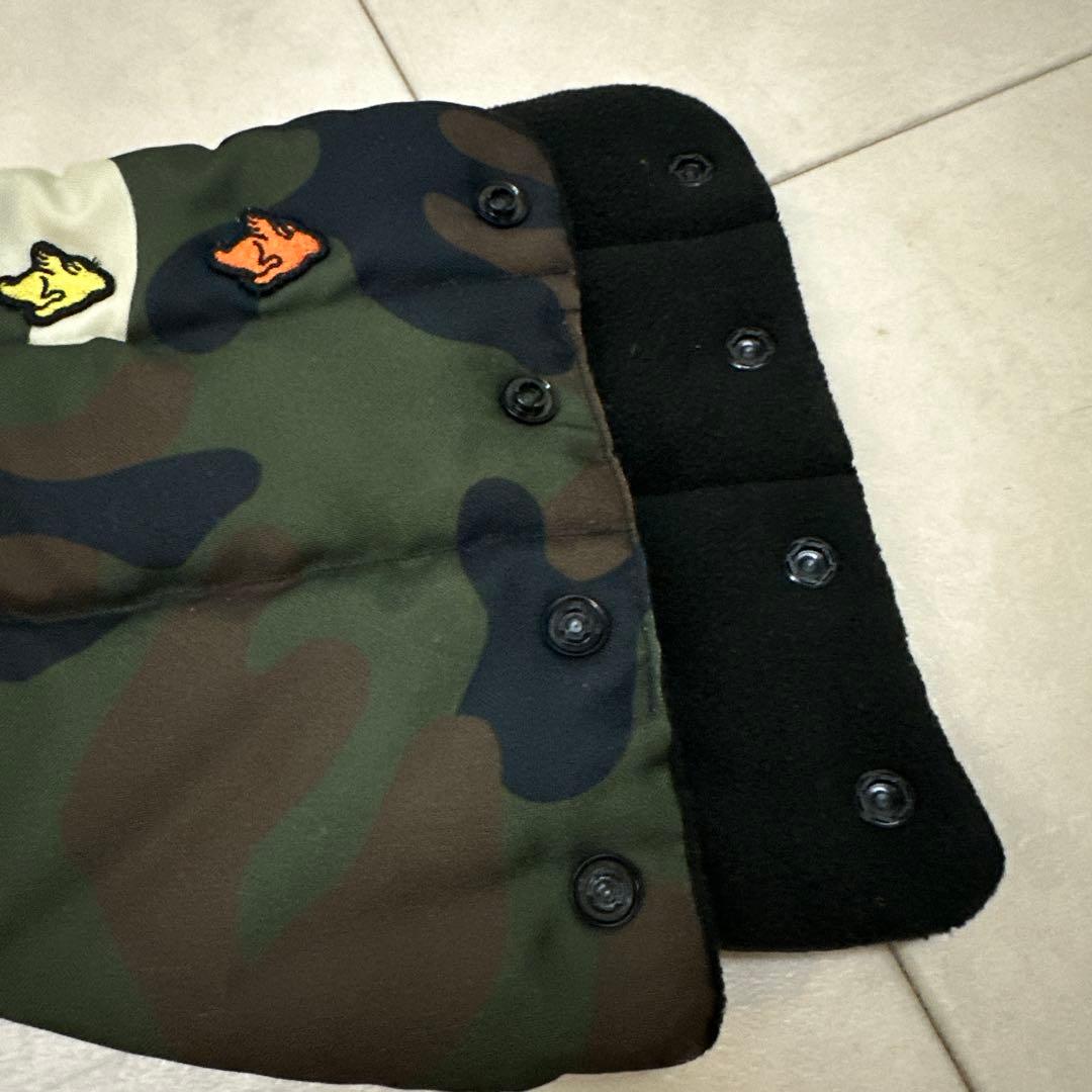 パーリーゲイツ カモワッペン ネックウォーマー イヤーウォーマー ミトン セット