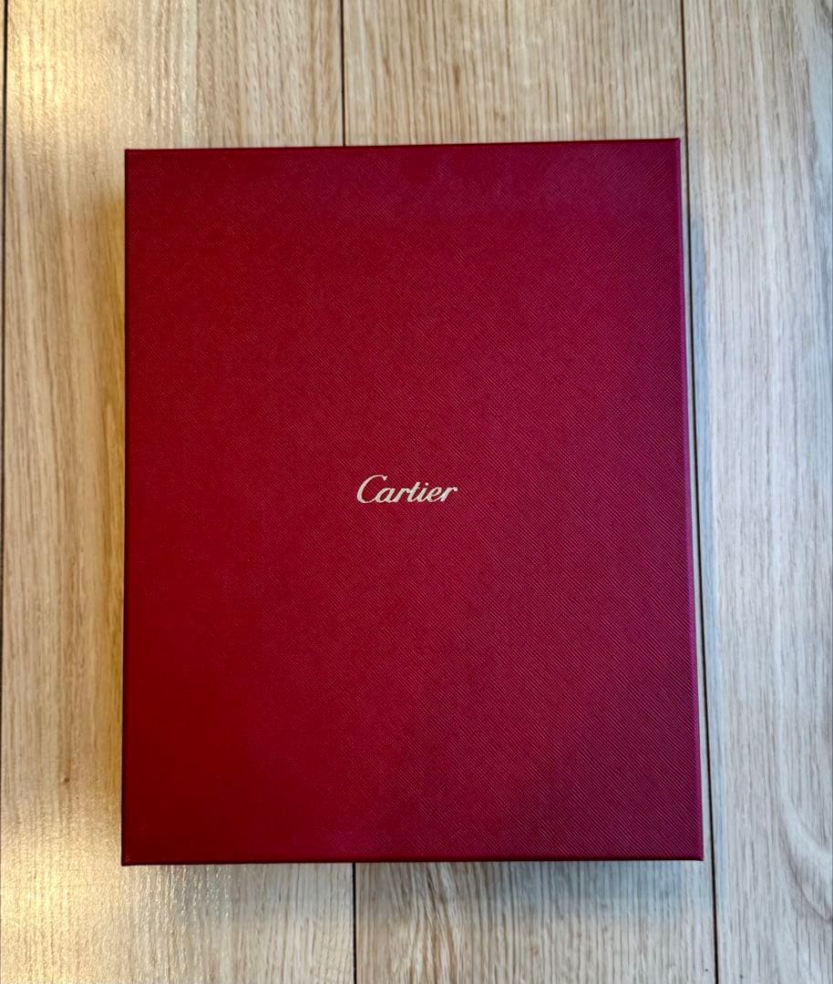 Cartier フォトフレーム シルバー 幾何学模様