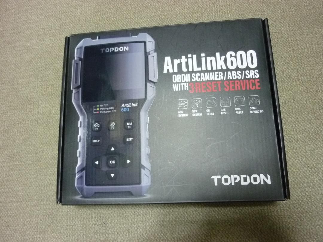 TOPDON ArtiLink600 OBDIIスキャナー
