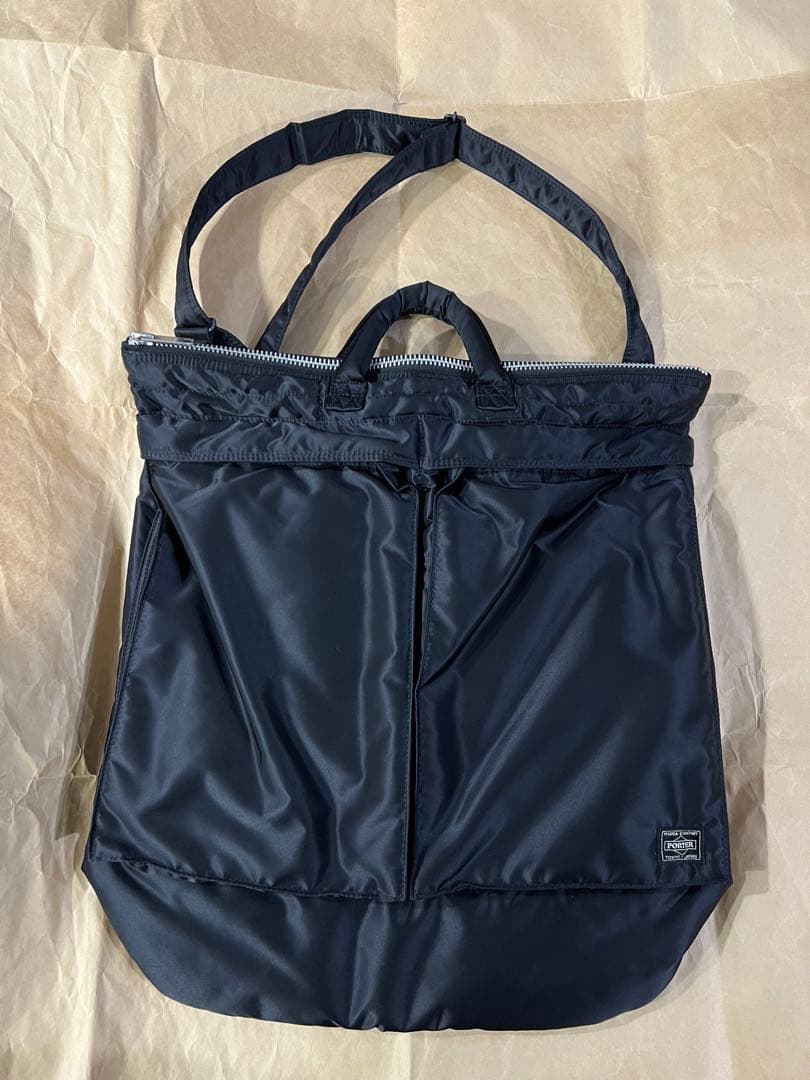 PORTER／2WAYヘルメットバッグ（ベルト調整可）2024