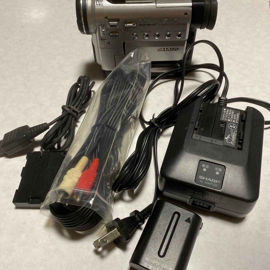 SHARP miniDVナイトレーダー付きビデオカメラ　VL-PD7