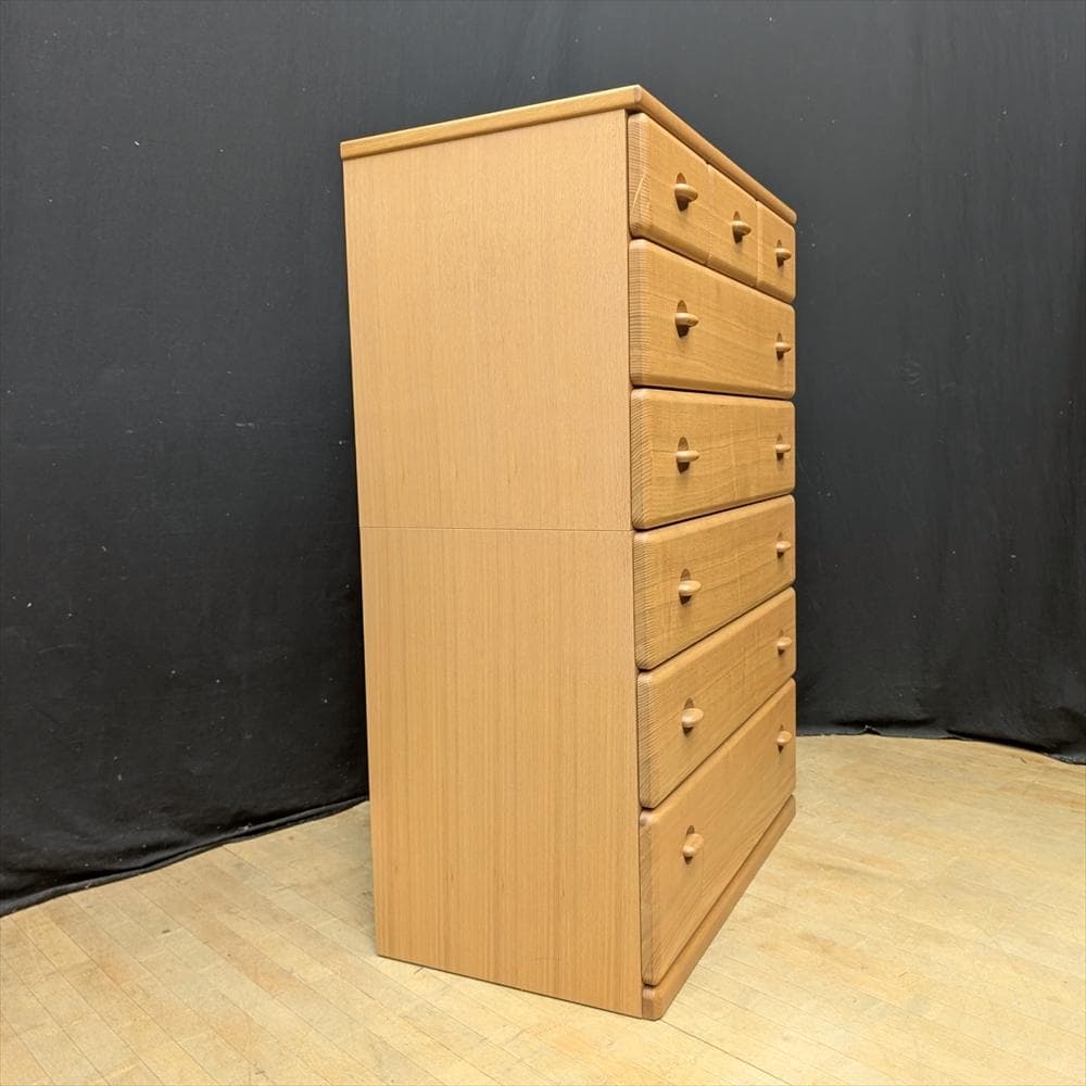 起立木工　キリツ　天然木　整理タンス　箪笥　タンス　たんす　チェスト　引き出し