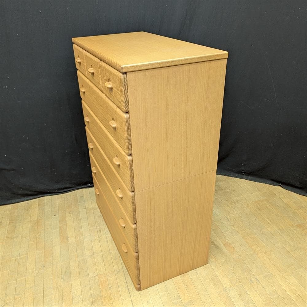 起立木工　キリツ　天然木　整理タンス　箪笥　タンス　たんす　チェスト　引き出し