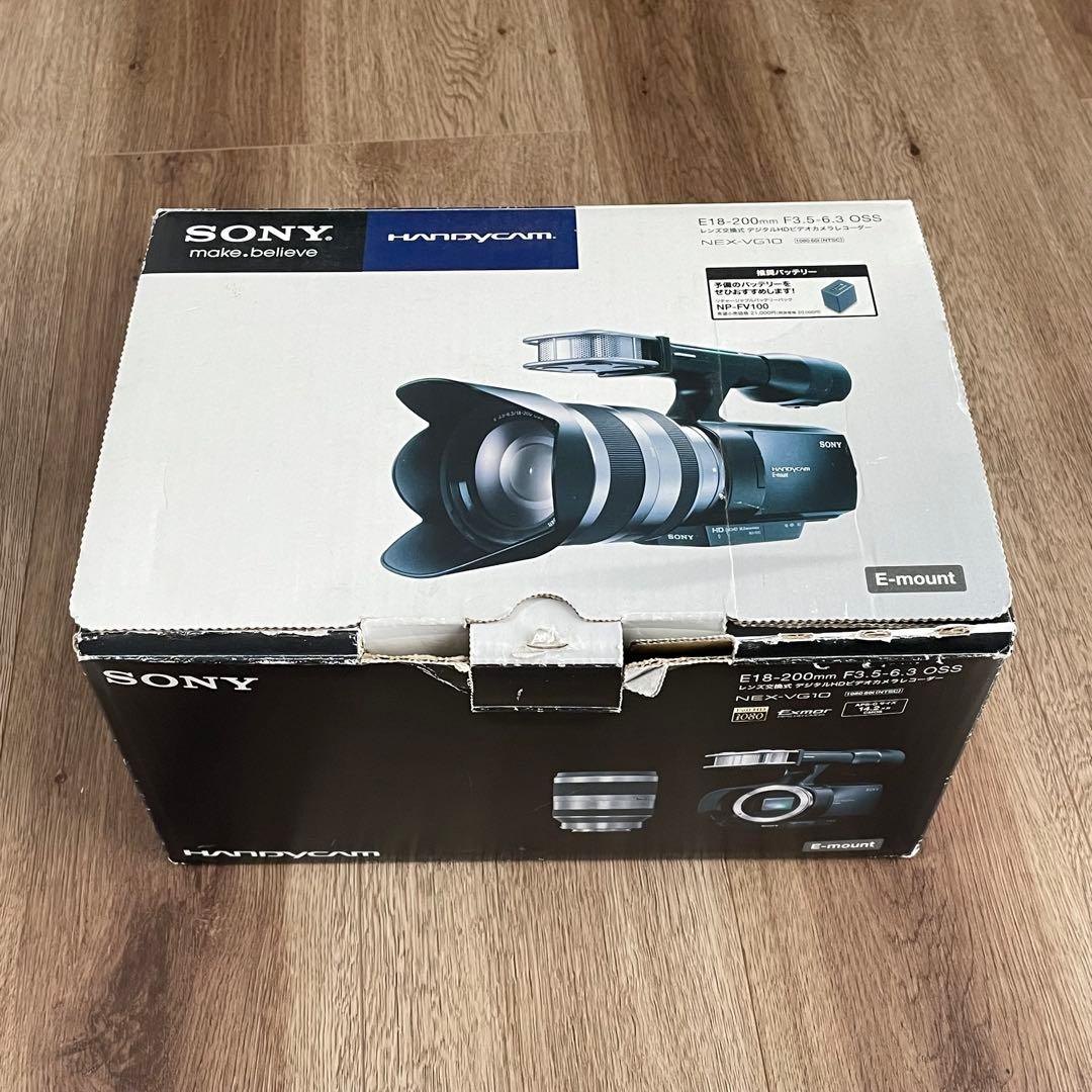 ハンディカム レンズ交換式 デジタルHDビデオカメラ NEX-VG10
