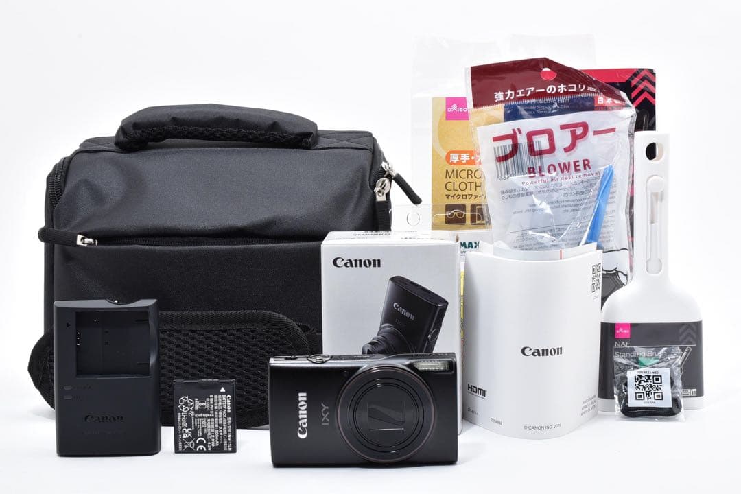 新品未使用/最新機種　Canon IXY650m コンパクトデジカメラ ブラック