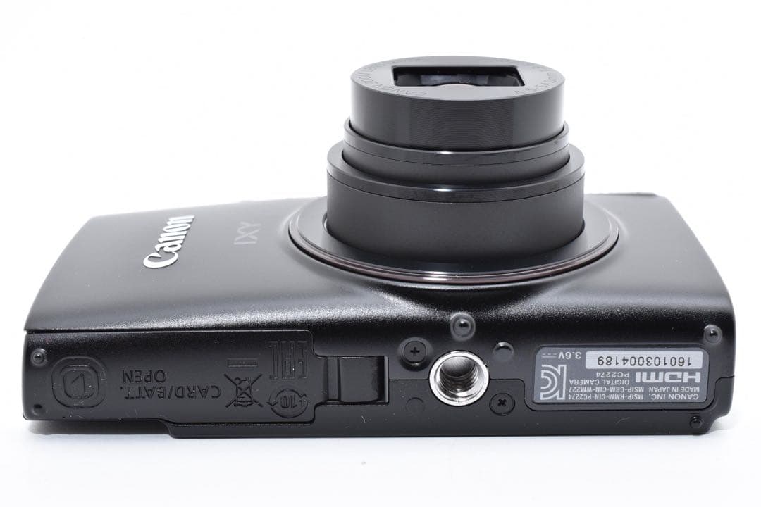 新品未使用/最新機種　Canon IXY650m コンパクトデジカメラ ブラック