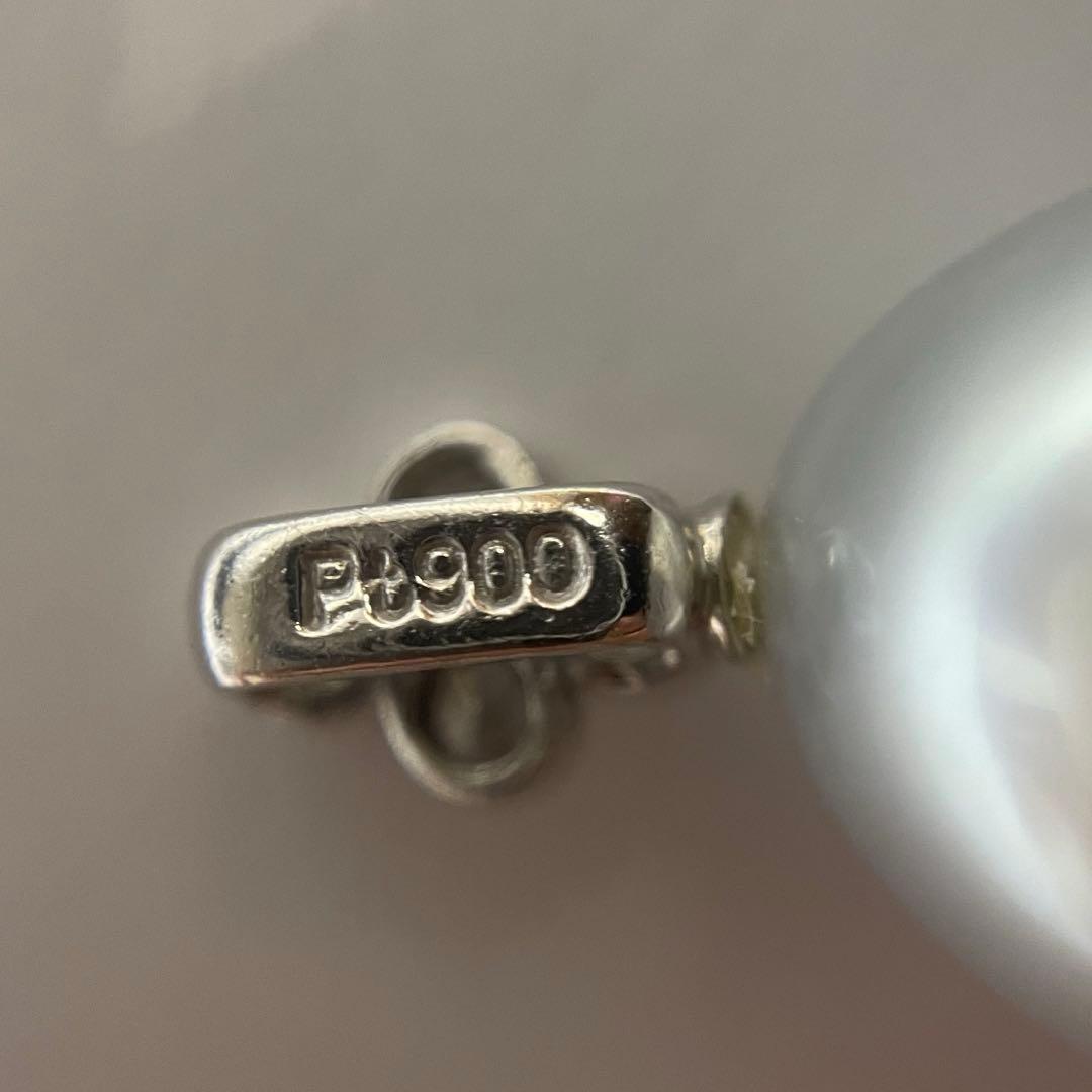 pt900 ネックレストップ　本真珠　レディース　アクセサリー　小物　チャーム