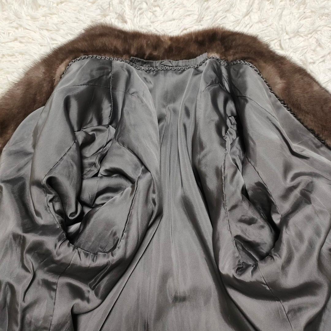 AMERICAN LEGEND　ブルーアイリスミンク　毛皮コート　高級　本毛皮