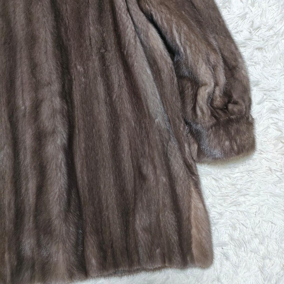 AMERICAN LEGEND　ブルーアイリスミンク　毛皮コート　高級　本毛皮