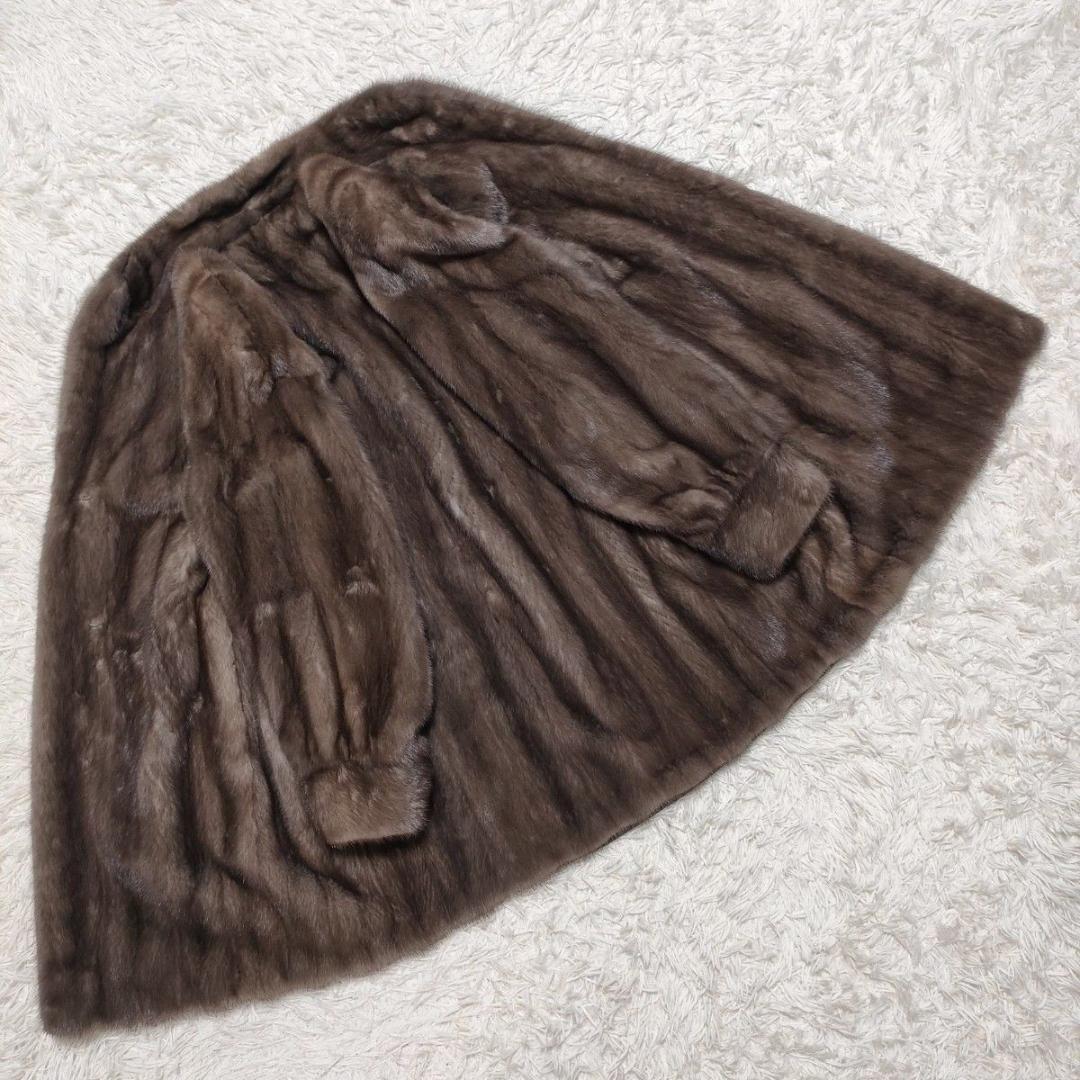 AMERICAN LEGEND　ブルーアイリスミンク　毛皮コート　高級　本毛皮