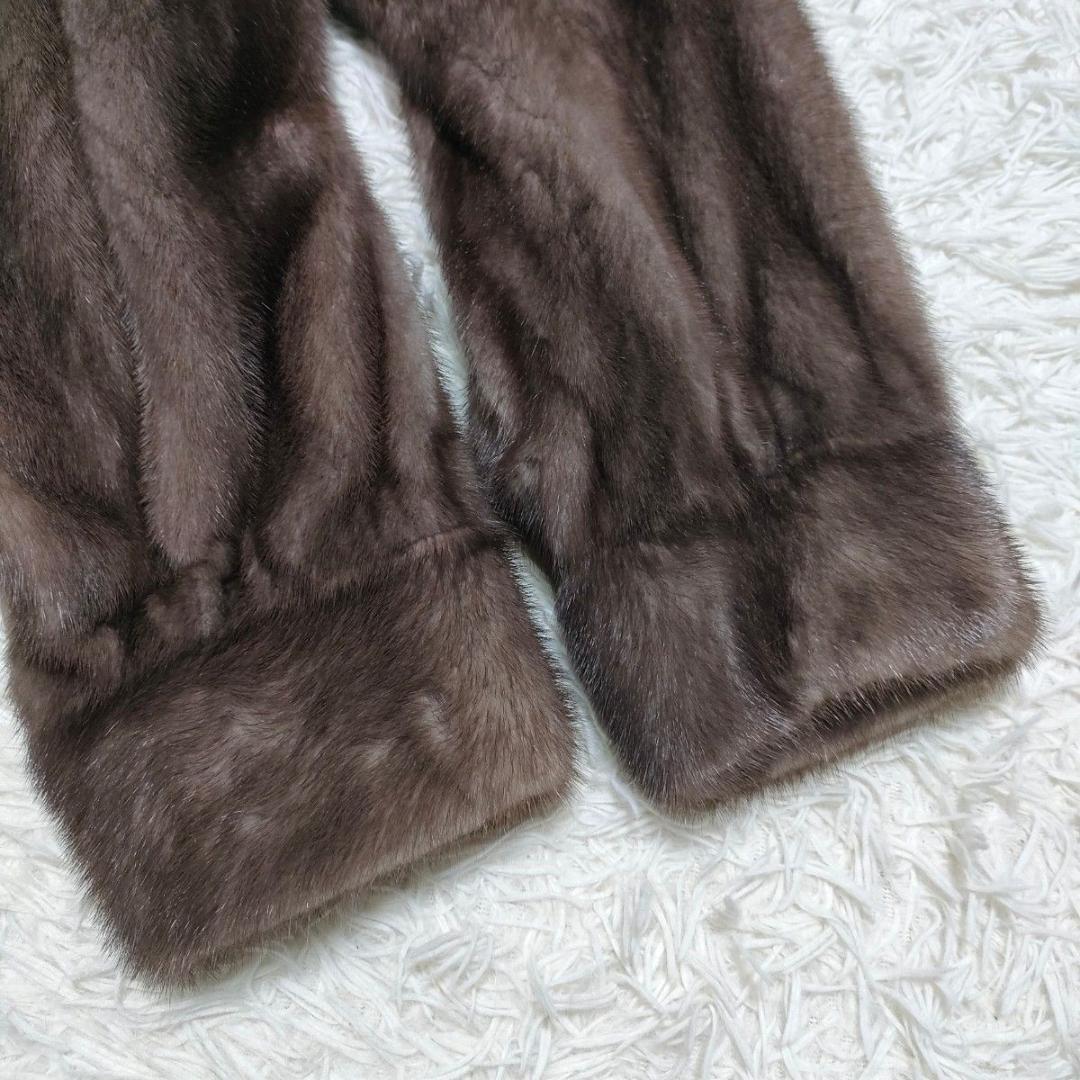 AMERICAN LEGEND　ブルーアイリスミンク　毛皮コート　高級　本毛皮