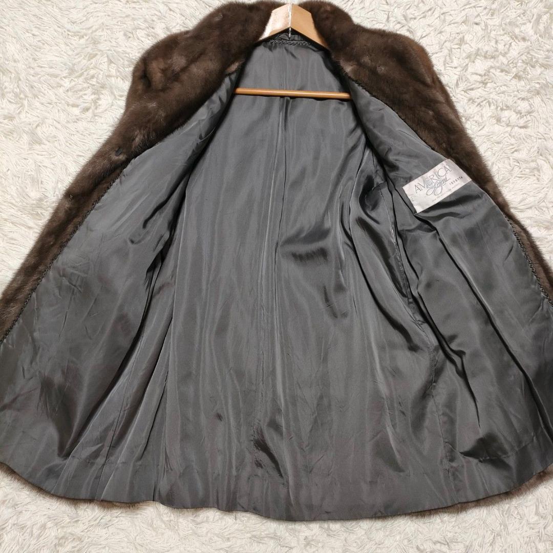 AMERICAN LEGEND　ブルーアイリスミンク　毛皮コート　高級　本毛皮