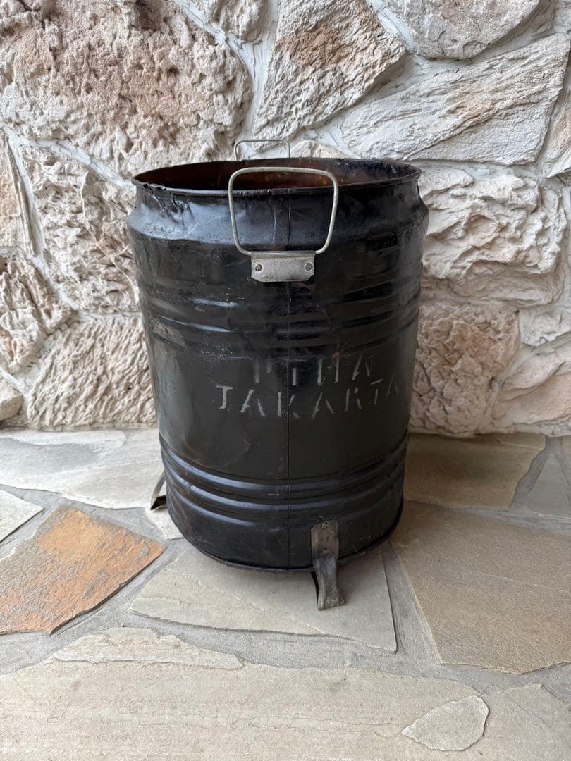 値下げ⭐︎ビンテージ　ペール缶　インダストリアル