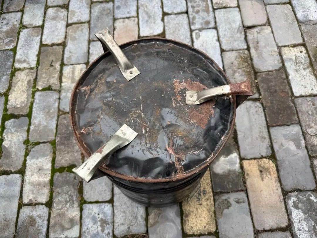 値下げ⭐︎ビンテージ　ペール缶　インダストリアル