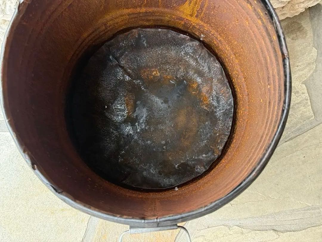 値下げ⭐︎ビンテージ　ペール缶　インダストリアル