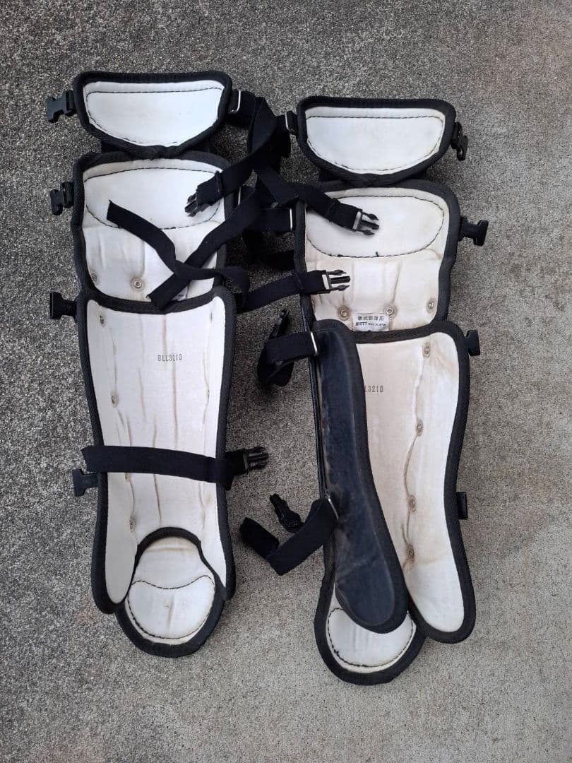 ZETT キャッチャー用レガース・プロテクター・ヘルメットセット