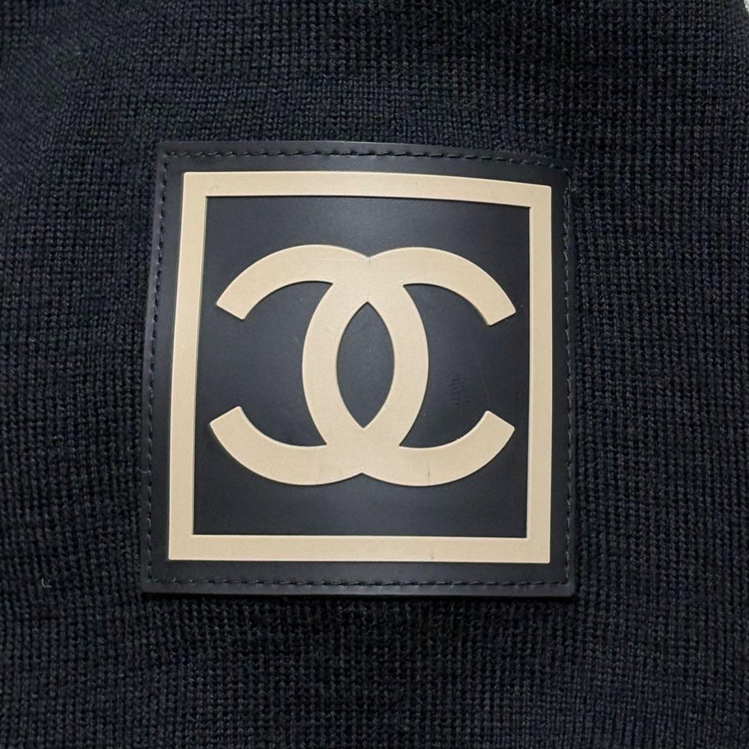 大人気✨️CHANEL ココマーク パーカー ニットジャケット L相当