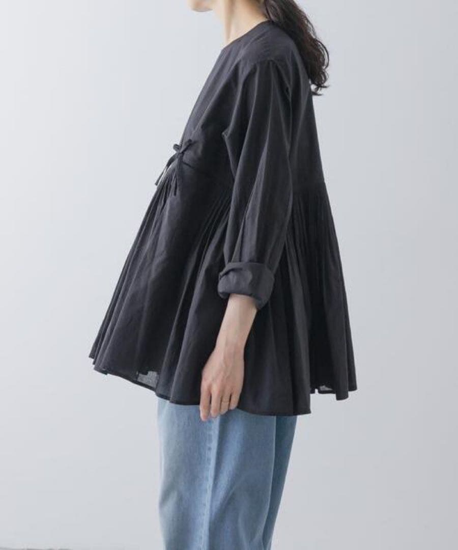 かぐれ　アンガルカシャツ　BLACK