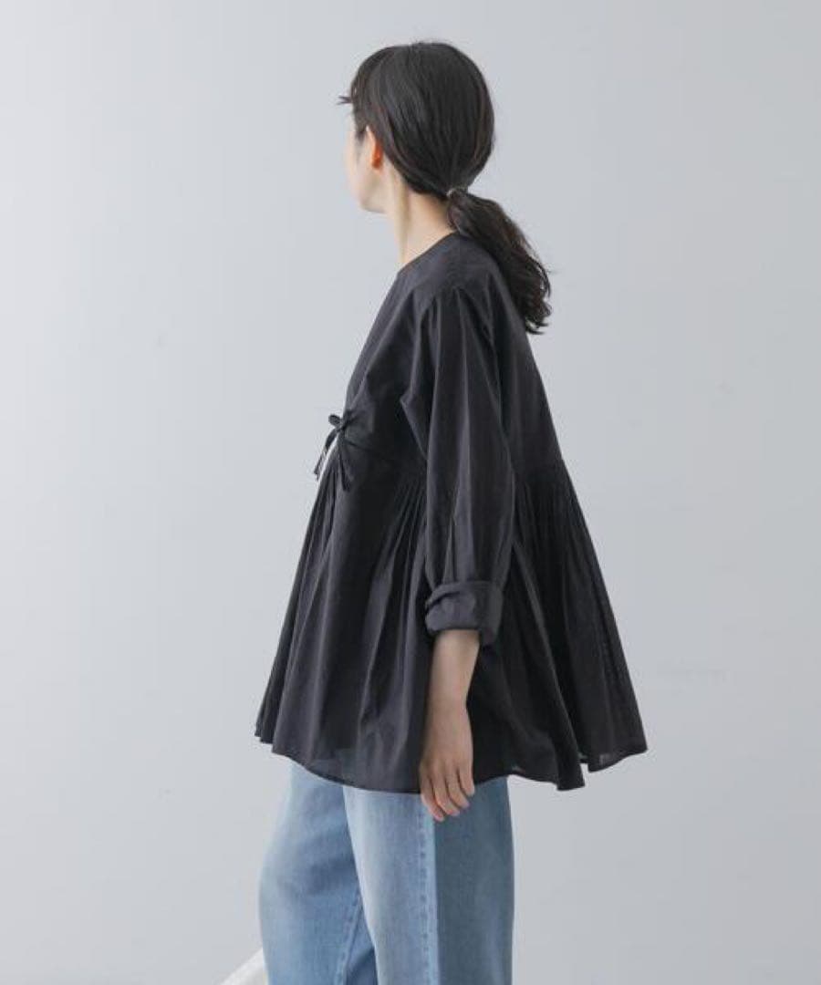 かぐれ　アンガルカシャツ　BLACK