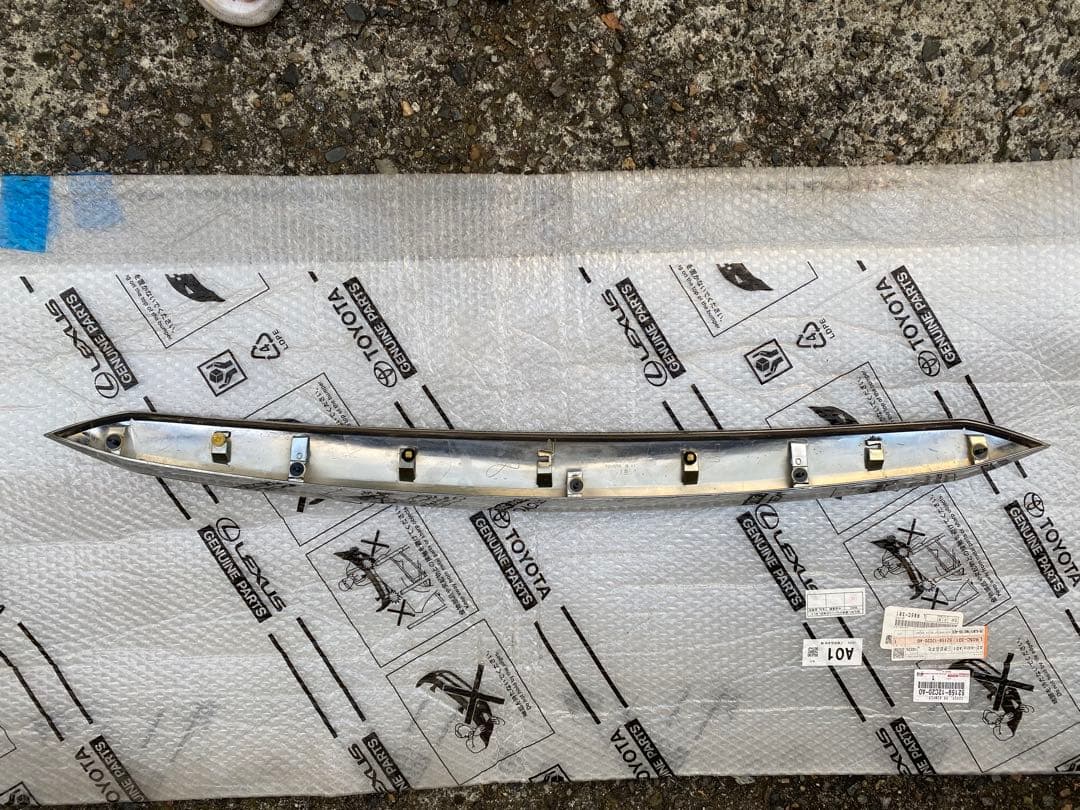 アルファード30前期 ボンネットトップモール LANBO