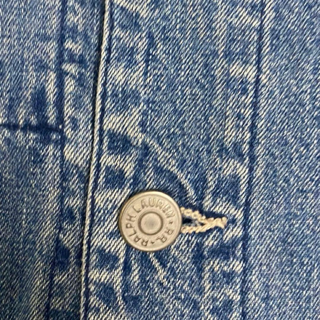 RRL 90's USA製　初期　三ツ星タグ　裏地オンブレ　デニムカバーオール