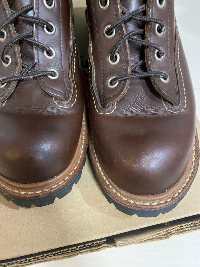 RED WING SHOES ラインマン ブラウン