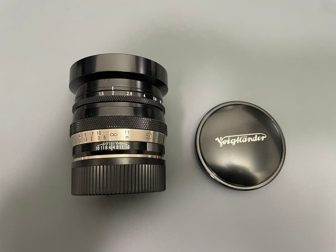 フォクトレンダー　heliar classic 50mm f1.5 vmマウント