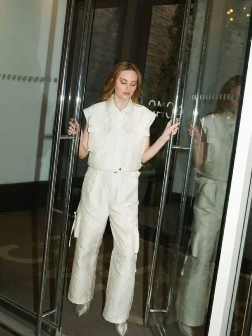 the toe MADISON JACQUARD PANTS ★当日発送★