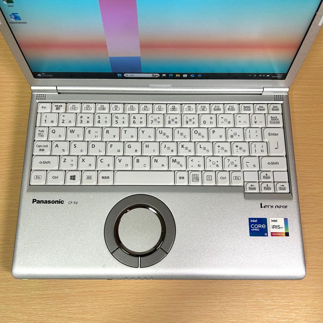 美品 Panasonic Let's note SV1 CF-SV1 オフィス